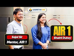 How Sarrthi IAS Personal Mentorship Program Teaches you frameworks of 540+ Rankers?