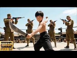 The Japanese army surrounded the street performer, but he unexpectedly broke out with his two swords