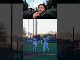 Yeshiva FINALLY breaks 100 game streak 😮 #baseball #mlb #collegebaseball
