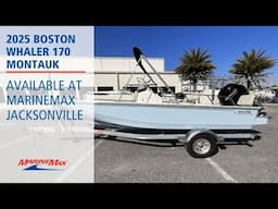 2025 Boston Whaler 170 Montauk | MarineMax Jacksonville