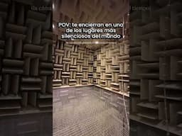 Me ENCERRARON en una CÁMARA DE SILENCIO 😱