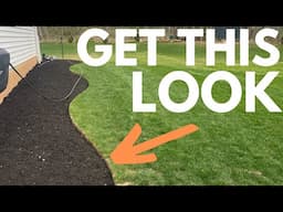 How To EDGE YOUR BEDS! This is THE WAY