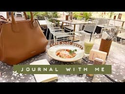 Scrapbook Journal With Me (Café Solo Date) ft. Teddy Blake