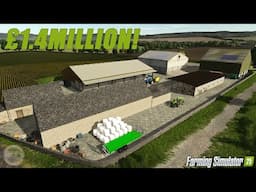 Farming Simulator 25: Building My British Beef Farm | I spent 1.4 million on this place! #28