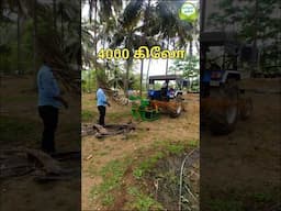 4 வகை தென்னை மட்டை அரைக்கும் இயந்திரம் | SHREDDER CUM PULVERIZER #farming #agriculture