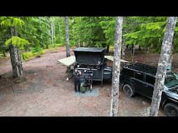 Garbage Cleanup & Cold Weather Camping on Mt. St. Helen's | Lobo Adventure Trailer | June 2025