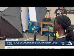 Journalism Club at Pine Ridge Elementary