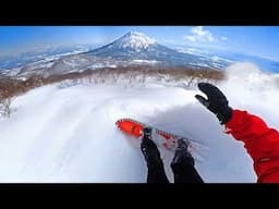 Snowboarding Perfect Powder in Niseko