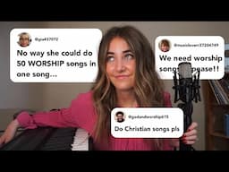 50 Worship Songs in ONE Song