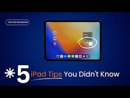 5 Clever iPad Tips You Didn't Know!
