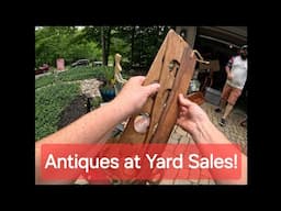 Garage Sales Close To my house, Antiques, Weller, Pond Boat +