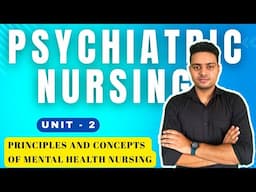 Psychiatric Nursing | Unit 2 | Principles and Concept of MHN | Sign/symptom of Mental health nursing