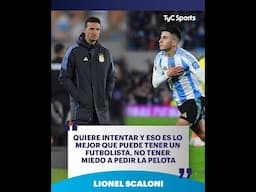 LIONEL SCALONI BAT GWO BRAVO LA KONTANTMAN POU THIAGO ALMADA KAP JWE BYEN POU ARGENTINE