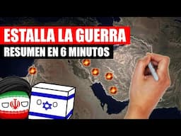 ⚠️¡ISRAEL ATACA A IRÁN!⚠️ Todo lo que tienes que saber sobre el ataque en 6 minutos