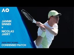 Jannik Sinner v Nicolas Jarry Condensed Match | Australian Open 2025 First Round