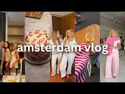 amsterdam vlog | busy days as a co-founder, dinner parties & summer in the city