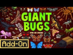 Giant Bug Pets and Mounts! | Minecraft Addon Showcase Review