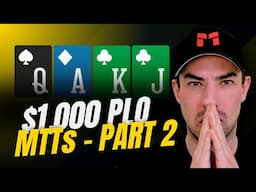 $15,792 for First ($1k PLO Final Table) - Part 2