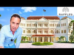I Stay In Singapore's MOST EXPENSIVE Hotel - Raffles