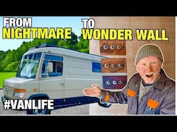 Camper Van Conversion Electrics : No Room for Error Wiring a Campervan Kitchen Wall