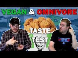 Is KFC Beyond Fried Chicken any good? Vegan & Omnivore HONEST Taste Test