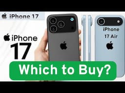 iPhone 17 vs iPhone 17 Air: Which to Buy? 🔥