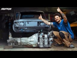 Lada 2106 + 13B ROTARY Engine | THE FIRST BRAP
