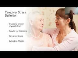 Mindful Solutions for Reducing Caregiver Stress with Cynthia Hazel, MS April 22, 2025