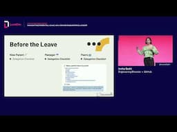 Navigating parental leave as a senior engineering leader | Iccha Sethi | LeadDev San Francisco 2022