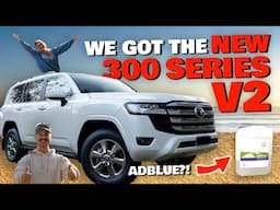 FIRST in AUS! We got THE NEW 2025 V2 Landcruiser 300 Series Walkthrough- Ad Blue?