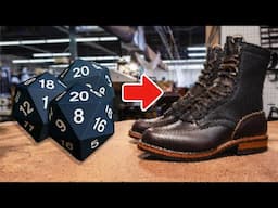 We Used a D20 to Build This Boot! | How it's Made