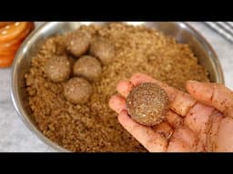 పిల్లల్లో మెదడు చురుగ్గా పనిచేసి కొండని పిండిచేసే బలం కోసం ఇలా రోజుకో లడ్డూ పెట్టండి😋 Healthy Laddu