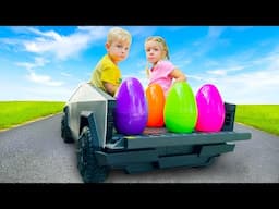 Naomi and Mysterious EASTER EGGS 🐣 Adventure