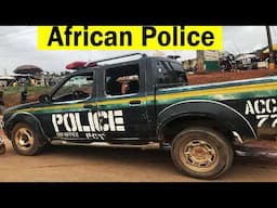The African Police Car