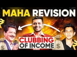 🔥 Maha Marathon on Clubbing of Income | Salary to Spouse, Income of Minor | CMA DT June & Dec 2025 🚀