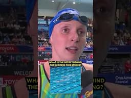 Katie Ledecky = CONSISTENCY🐐😎