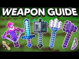 Ultimate Minecraft 1.21 Weapons Guide - (Mace, Sword, Bow, Axe, Trident & Crossbow Explained)