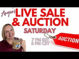 Angie's LIVE SALE & AUCTION | Saturday 7p EST/6p CST | Buy Now Great Deals