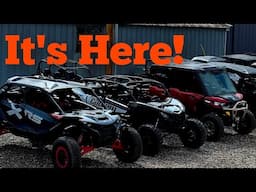 New machine has arrived!  Introducing the next UTV on the channel, My new Side by Side.
