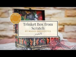 You Won’t Believe This Box is Made from Paper! | DIY Trinket Box Tutorial