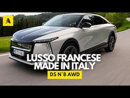 DS n°8 AWD | Il lusso francese viene prodotto in Italia, prova della versione da 350 CV