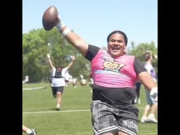 AMP FANUMS BROTHER IS UNGUARDABLE #football #doughboyz #amp #fanum #7v7