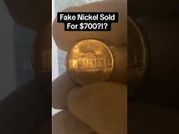 FAKE Nickel Worth $700? 1944 "Henning Nickel" Counterfeit Worth MONEY! #jeffersonnickels