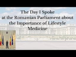 Caryn goes to Parliament and advocates for Lifestyle Medicine