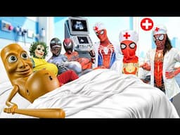 Tung Tung Tung Sahur is pregnant vs Team Spider-Man || Tung Tung Tung Sahur Movie Collection!
