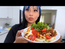 I MOVED😳FIRST MEAL IN MY NEW PLACE! *TURKISH PASTA*