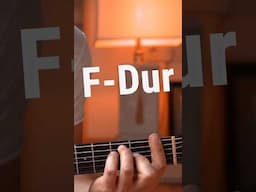 F-Dur OHNE Barré - sehr einfach! #gitarrelernen