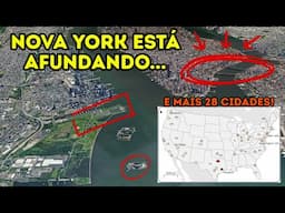As maiores CIDADES dos EUA estão AFUNDANDO num ritmo maior que o esperado aponta novo estudo!
