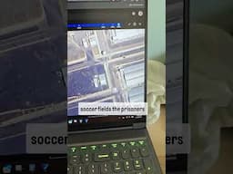 What IS UNDER THE DISTURBED EARTH?? Why have they built soccer fields if no prisoner is ever allowed