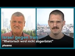 Julio Segado und Benjamin Weber (ARD) in phoenix vor ort am 15.06.2025